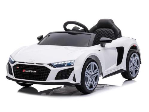 Audi R8 Sport - elektrische kinderauto - accu auto - wit, Kinderen en Baby's, Speelgoed | Buiten | Accuvoertuigen, Nieuw, Ophalen of Verzenden