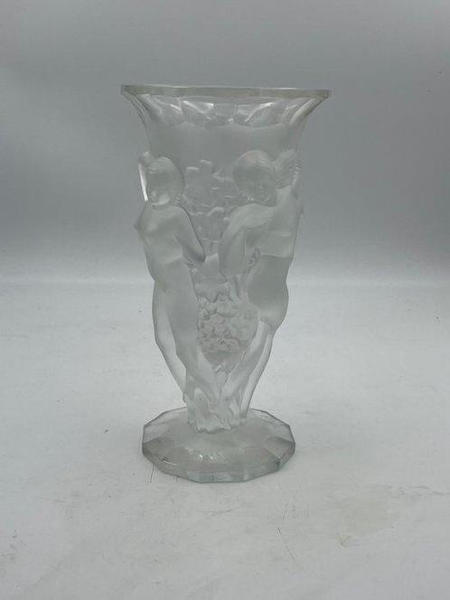 Desna - Atelier Desna - Vase - verre moulé - Signé, Antiek en Kunst, Kunst | Designobjecten