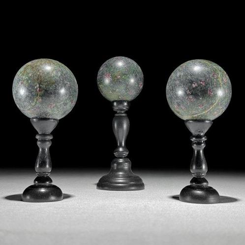 GEEN MINIMUMVERKOOPPRIJS - Prachtige set van 3 ruwe, Antiek en Kunst, Kunst | Designobjecten