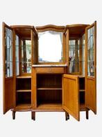 Hoog dressoir - Hout, Glas, Steen