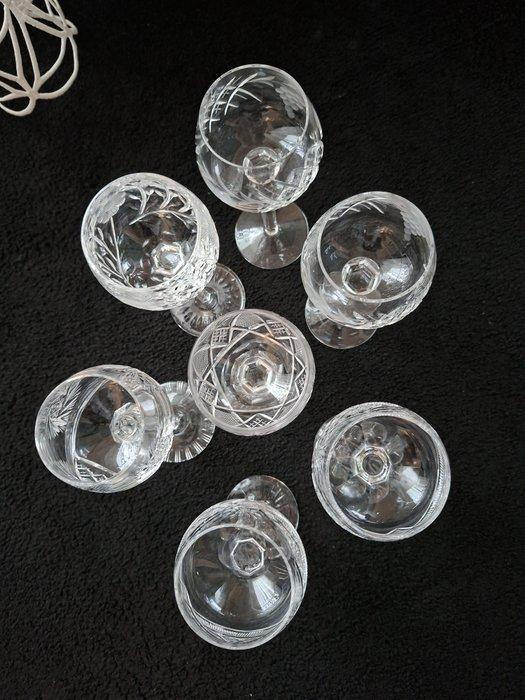 Wijnglas (7) - Kristal, Antiek en Kunst, Antiek | Meubels | Tafels