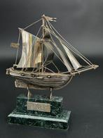 Miniatuur figuur - Barco Cutter en plata 915 - Zilver, Antiek en Kunst