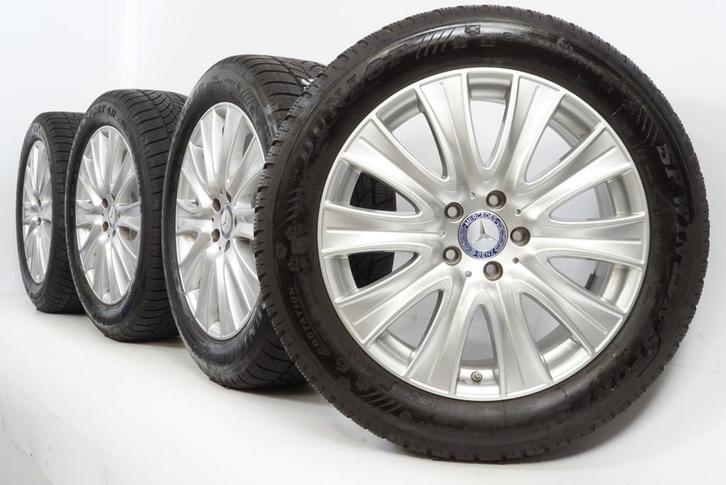 Mercedes S Klasse W222 18 inch velgen +  Winterbanden Dunlop, Auto-onderdelen, Banden en Velgen, Ophalen of Verzenden