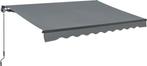 2dekans | Zonnescherm / Luifel - 400 x 300 cm - Grijs -, Ophalen of Verzenden, Nieuw