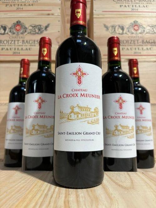 2021 Château La Croix Meunier - Saint-Émilion Grand Cru - 6, Verzamelen, Wijnen