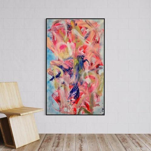 Timo Wedell (1994) - Air Ballon Abstract - XXL, Antiek en Kunst, Kunst | Schilderijen | Modern