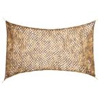 vidaXL Camouflagenet met opbergzak 292x213 cm zandkleurig, Sport en Fitness, Schietsport-accessoires, Verzenden, Nieuw