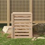 vidaXL Compostbak 63,5x63,5x77,5 cm massief grenenhout, Tuin en Terras, Verzenden, Nieuw