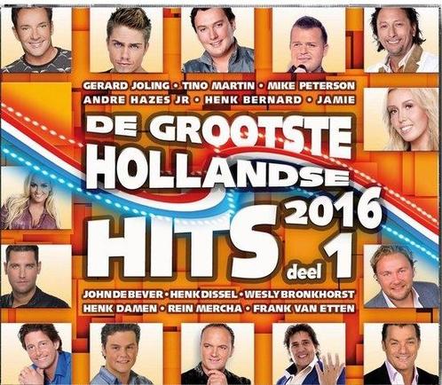 Grootste Hollandse Hits 2016 Deel 1 op CD, Cd's en Dvd's, Dvd's | Overige Dvd's, Nieuw in verpakking, Verzenden