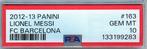 2012/13 Panini FC Barcelona - Autografo - Gem Mint - Lionel, Verzamelen, Nieuw