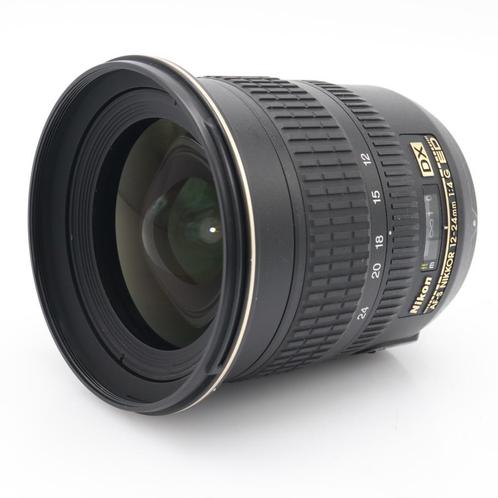 Nikon AF-S 12-24mm F/4 G ED DX occasion, Audio, Tv en Foto, Foto | Lenzen en Objectieven, Zo goed als nieuw, Verzenden