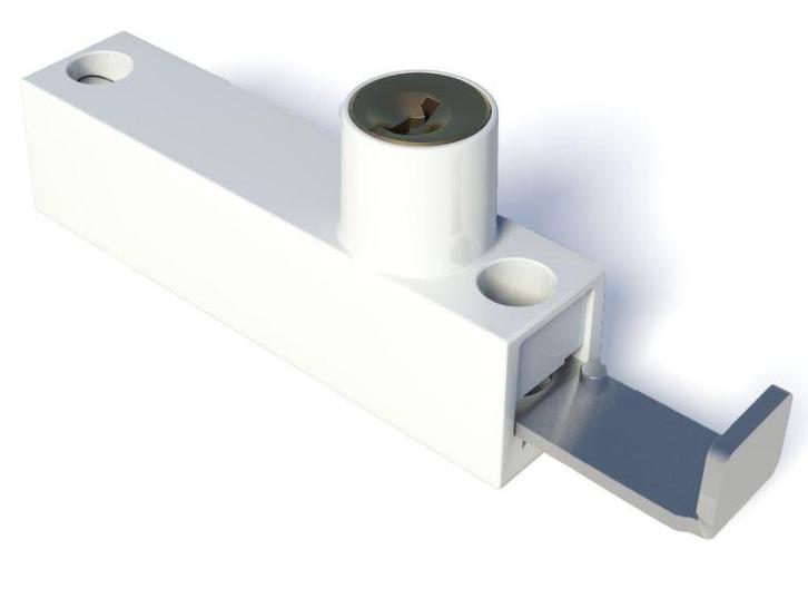 SecuMax Raamslot 806 wit, Doe-het-zelf en Bouw, Hang- en Sluitwerk, Klink of Kruk, Nieuw, Overige materialen