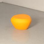 Lonc Teaser design poef, oranje, 58 x 58 x 34 cm, Maison & Meubles, Ophalen of Verzenden