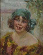 Giuseppe Maldarelli (1885-1958) - Ritratto di popolana - NO