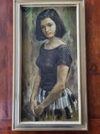 Johann von Stein (1896-1965) - Portret van jonge vrouw., Antiek en Kunst