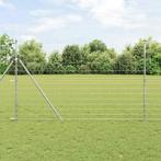 vidaXL Weidehekwerk Zilver 50 x 1.5 m Gegalvaniseerd staal, Verzenden, Nieuw