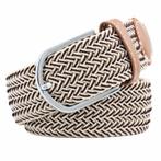 Fako Fashion® - Elastische Riem - Canvas - Gevlochten -, Verzenden