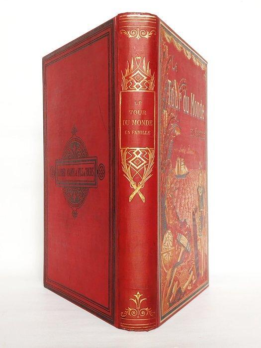 Lady Annie Brassey - Le tour du monde en famille [Plaque de, Antiek en Kunst, Antiek | Boeken en Manuscripten