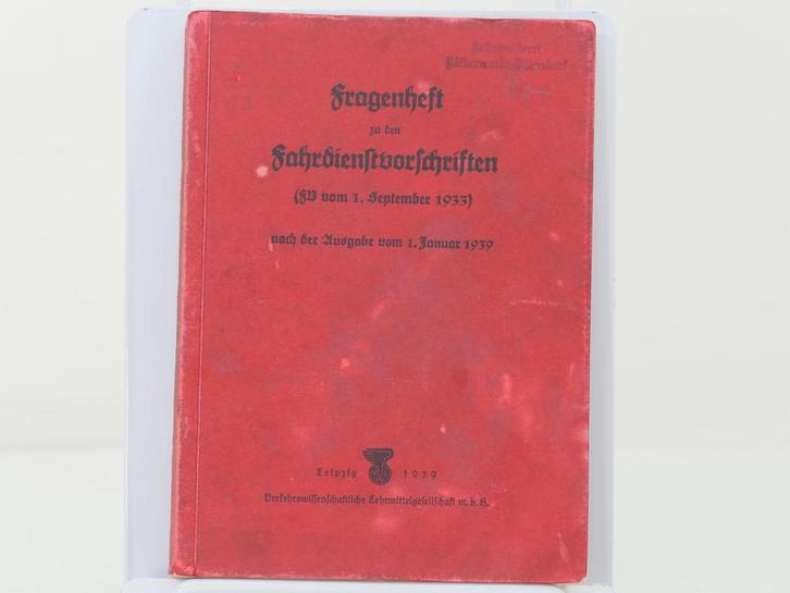 Fragenheft zu den Fahrdienstvorschriften (FD vom 1. Septe..., Hobby en Vrije tijd, Modelbouw | Overige, Gebruikt, Ophalen of Verzenden