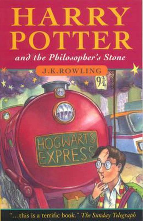 HARRY POTTER CHILD CVR 01 THE PHILOSOPHERS STONE, Boeken, Overige Boeken, Gelezen, Verzenden