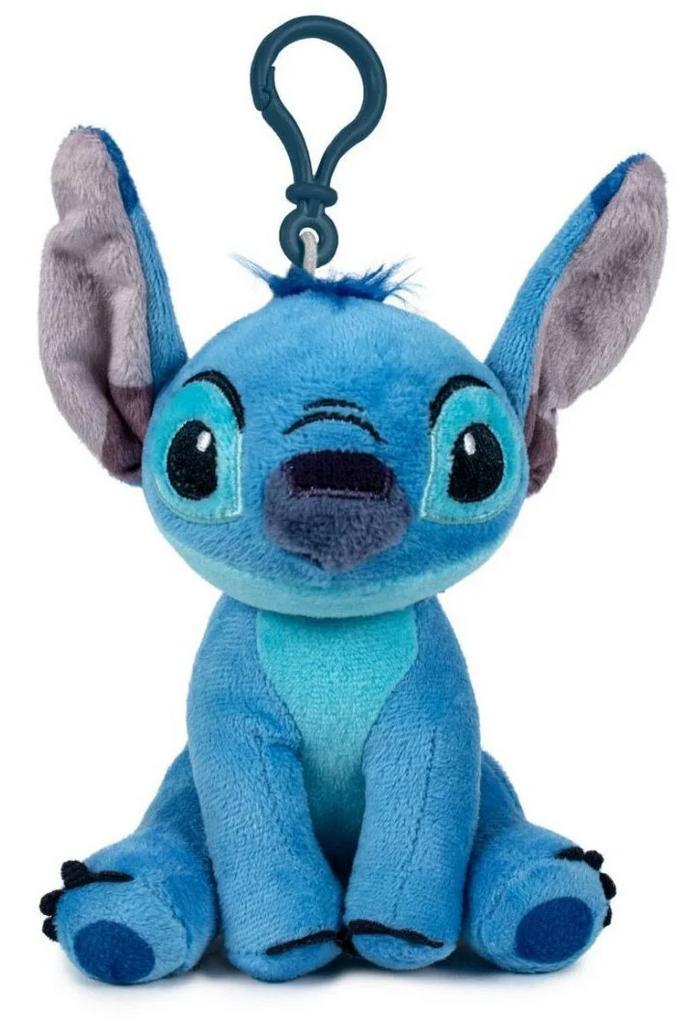 Stitch Knuffel Sleutelhanger met Geluid 13 cm, Verzamelen, Disney, Ophalen of Verzenden