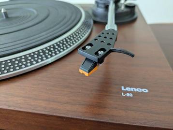 Lenco - L-90 - USB - Walnut Platenspeler beschikbaar voor biedingen
