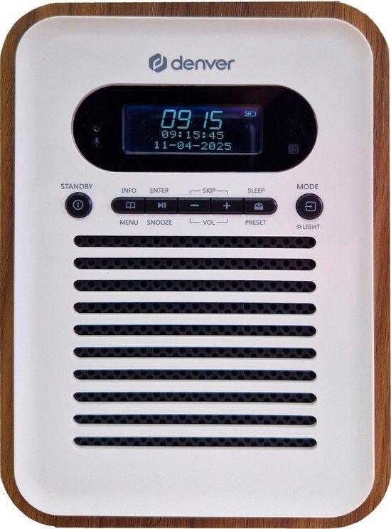 2dekans | Denver Retro Radio - DAB+ - FM - Bluetooth -, Audio, Tv en Foto, Afstandsbedieningen, Ophalen of Verzenden