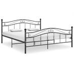 vidaXL Cadre de lit Noir Métal 160x200 cm, Maison & Meubles, Chambre à coucher | Lits, Neuf, Verzenden