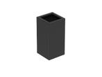 Aluminium plantenbak 40x40x80cm - Met bodem, Tuin en Terras, Vierkant, Nieuw, Metaal, 60 cm of meer