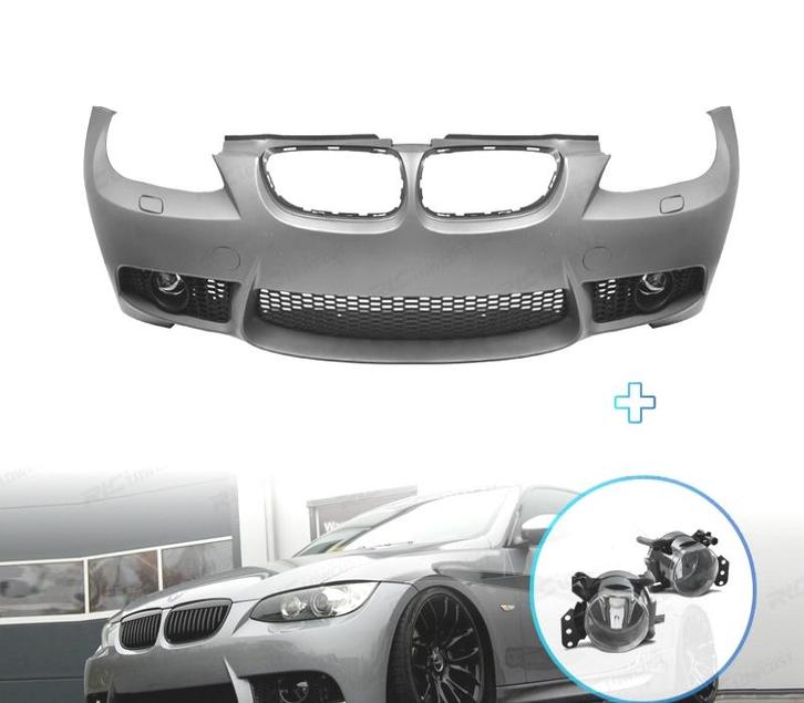 PARE-CHOCS BMW E92 E93 06-10 LOOK M3 + ANTI-BROUILLARDS, Auto-onderdelen, Carrosserie, Verzenden
