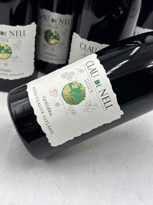 2023 Clau de Nell Grolleau - Loire - 6 Flessen (0.75, Verzamelen, Wijnen