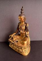 Sino-Tibetaanse beeld - Verguld koper - Tibet - 18e eeuw, Antiek en Kunst