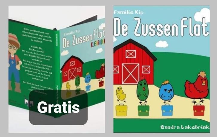 De Zussenflat / Familie Kip / 2 9789083291147, Livres, Livres pour enfants | 4 ans et plus, Envoi