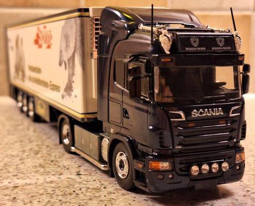 Tekno 1:50 - Camion miniature - SCANIA R500 - tracteur avec, Hobby en Vrije tijd, Modelauto's | 1:5 tot 1:12