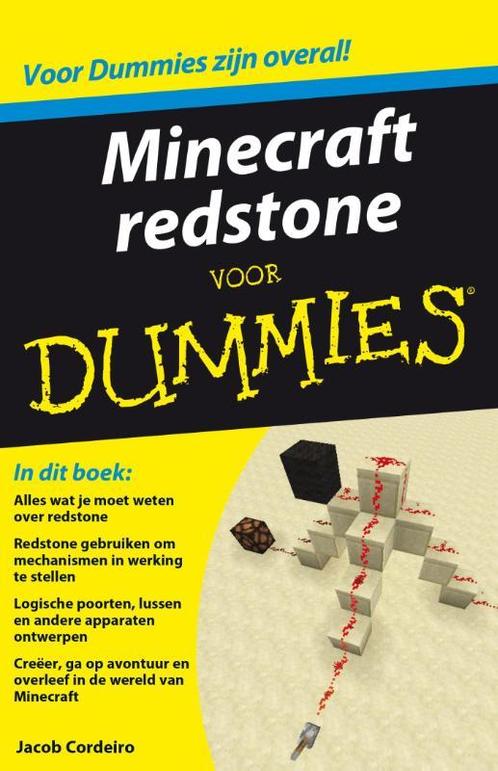 Minecraft redstone voor Dummies / Voor Dummies 9789045351117, Livres, Loisirs & Temps libre, Envoi