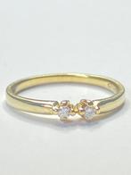 Zonder Minimumprijs - Ring - 14 karaat Geel goud Diamant, Nieuw