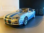 Skyline GTR R34 1:18 - Modelauto - Nissan, Nieuw