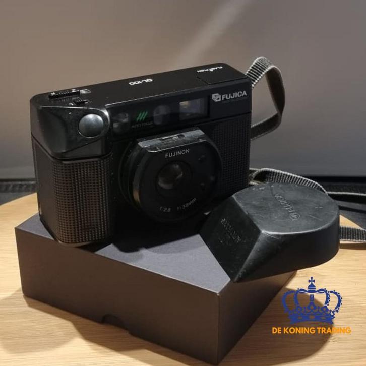 Fujica DL-100 – 35mm Analoge Compactcamera – Goede staat, Audio, Tv en Foto, Fotocamera's Analoog, Zo goed als nieuw, Fuji, Compact