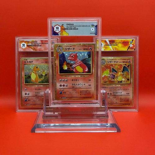 Tris Starter (Base Set) Charizard, Charmeleon, Charmander,, Hobby en Vrije tijd, Verzamelkaartspellen | Pokémon