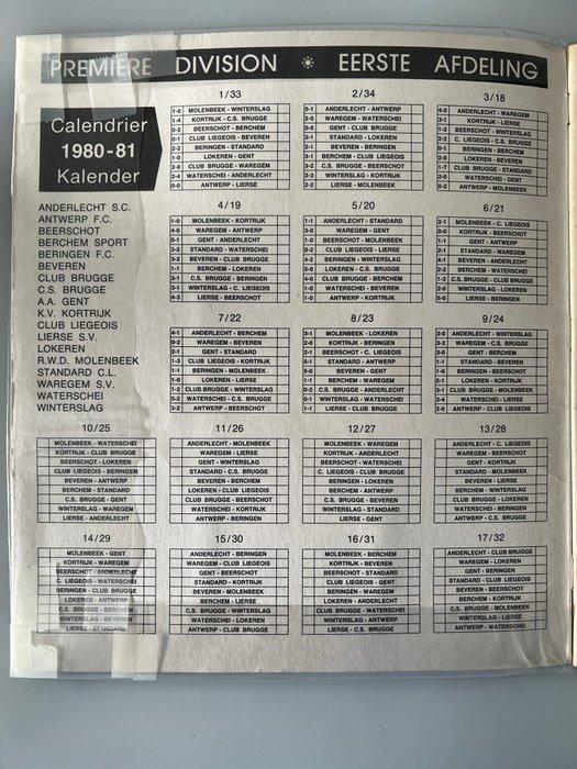 1980/81 Panini Wilfried Van Moer, Rene Desaeyere, Michel De, Verzamelen, Stickers