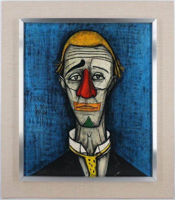 Bernard Buffet (1928-1999) - Le Clown au fond bleu, Antiek en Kunst, Antiek | Overige Antiek