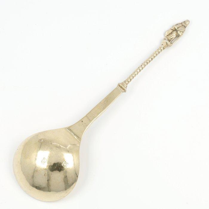 Pronklepel / Sierlepel - Lepel - .800 zilver, Antiek en Kunst, Antiek | Zilver en Goud