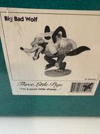 Three little Pigs - WDCC Big Bad Wolf Three Little Pigs Im, Nieuw