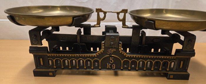 Balans of weegschaal (3) - gietijzer - Antieke mechanische, Antiek en Kunst, Antiek | Keukengerei