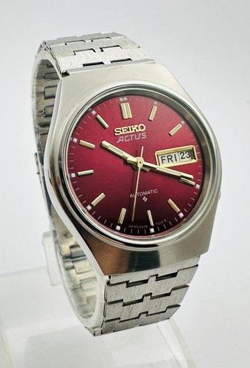 Seiko - Seiko Actus Automatic - Cal. 6309 Japan Made - Red