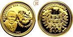Goud medaille a d Bundespraesidenten Karl Carstens ohne J..., Postzegels en Munten, Munten en Bankbiljetten | Toebehoren, Verzenden