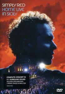 Simply Red - Home: Live in Sicily [DVD] DVD, Cd's en Dvd's, Dvd's | Overige Dvd's, Zo goed als nieuw, Verzenden