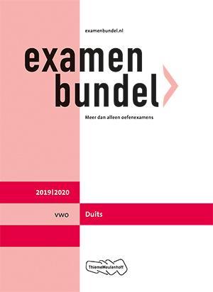 Examenbundel vwo Duits 2019/2020 9789006690897 M. van Rossum, Boeken, Schoolboeken, Gelezen, Verzenden