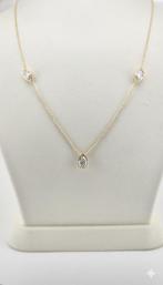 Halsketting - 14 karaat Geel goud - 2.25ct. tw. Diamant, Nieuw