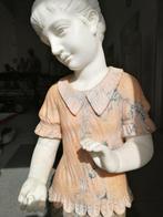 Sculpture, Fanciulla - 110 cm - Marbre, Antiquités & Art